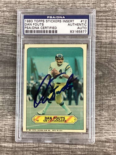 Dan fouts firmato - firmato, 1983