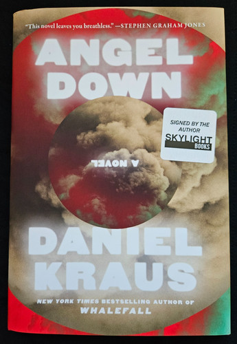 Angel down daniel kraus signed - down,
