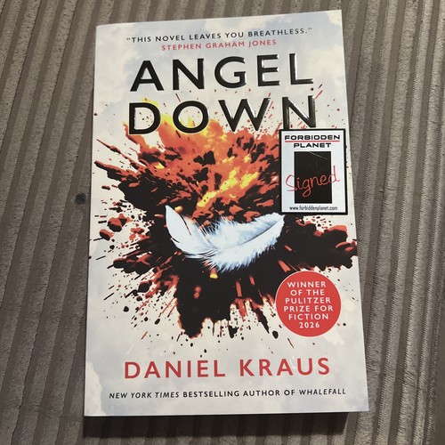Signed autographed angel - signed, down